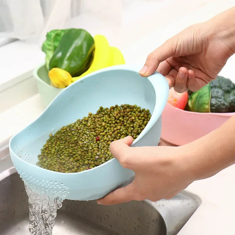 Plastic Kitchen Rice Noodle Strainer –